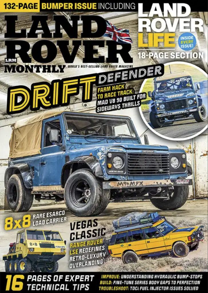cover of Land Rover Monthly