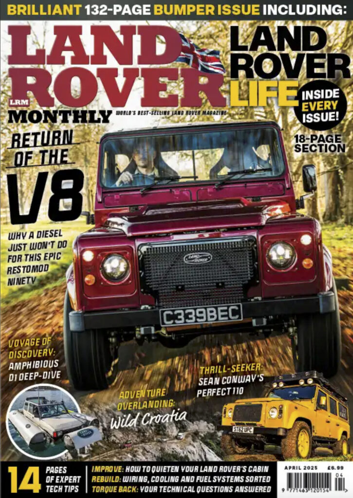 cover of Land Rover Monthly
