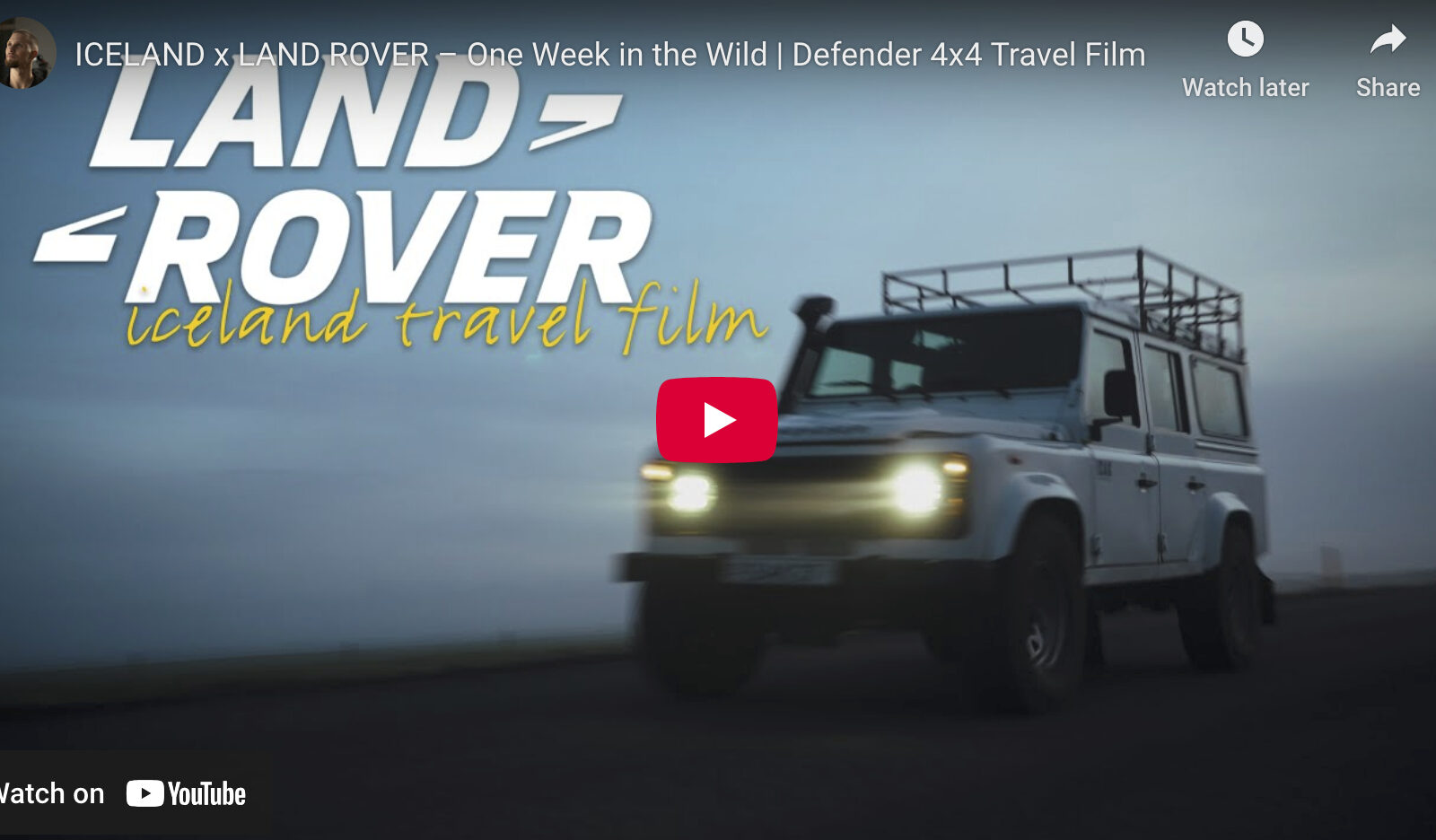 video cover image of a Defender driving