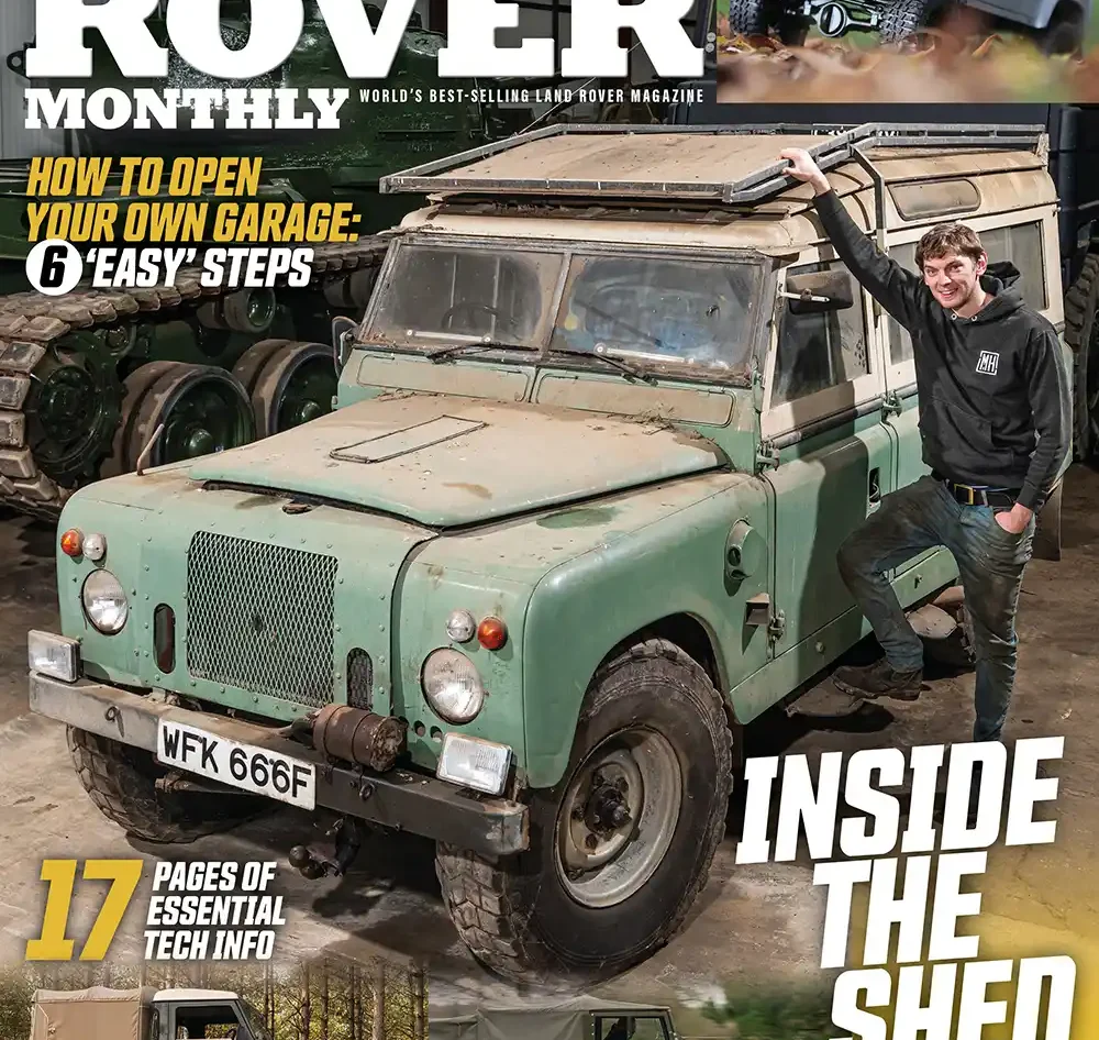 cover of Land Rover Monthly magazine