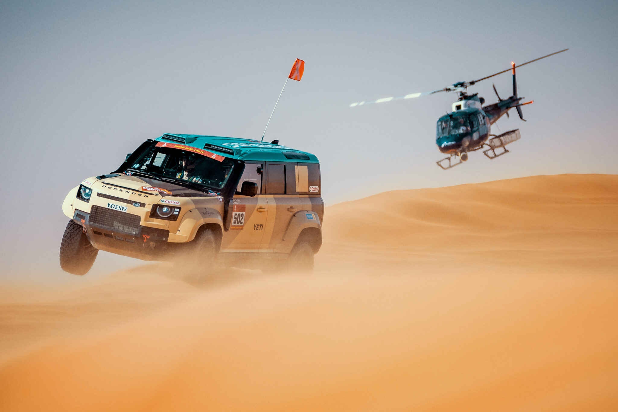 Arb Defender Rally Defender Rally Successfully Reach Halfway Mark on 2026 Dakar - Rover ...