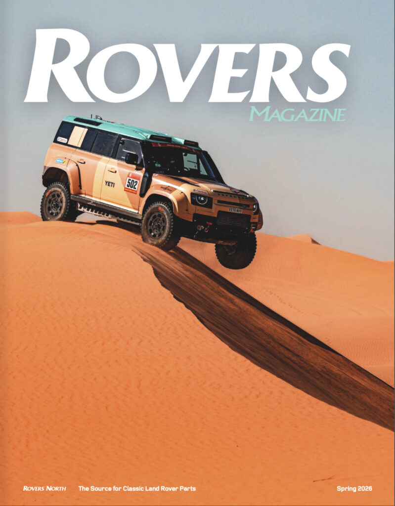 2026 Dakar Stock Class winner Rokas Baciuska/Oriol Vidal dominated in the new Defender D7X-R. Photo credit: Matteo Gebbia, Edophoto.