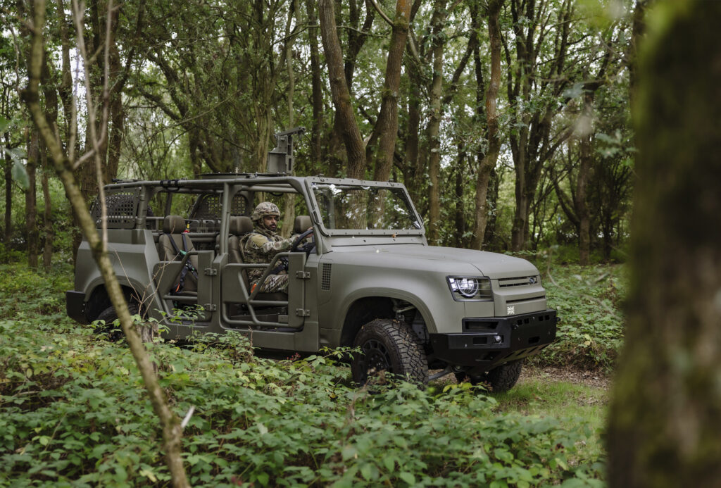Land Rover Defender military wolf series