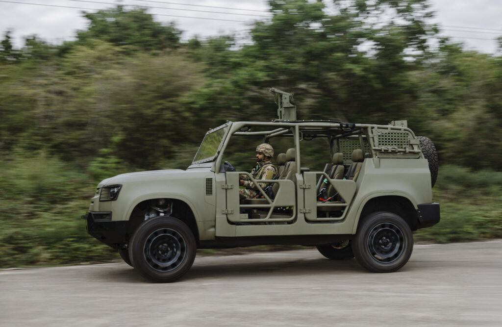 Land Rover Defender military wolf series