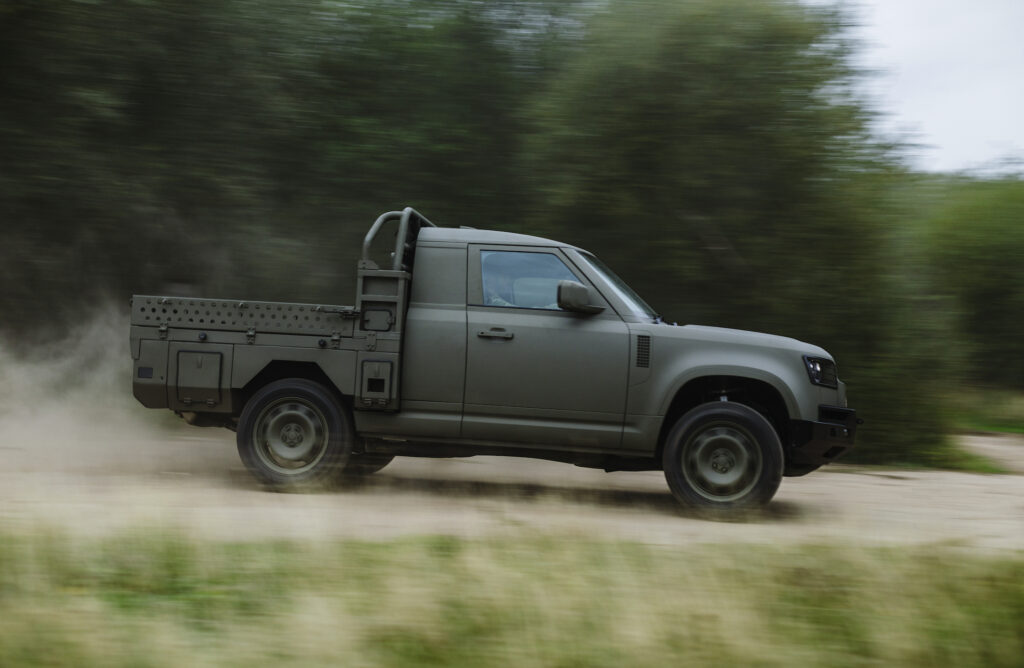 Land Rover Defender military wolf series